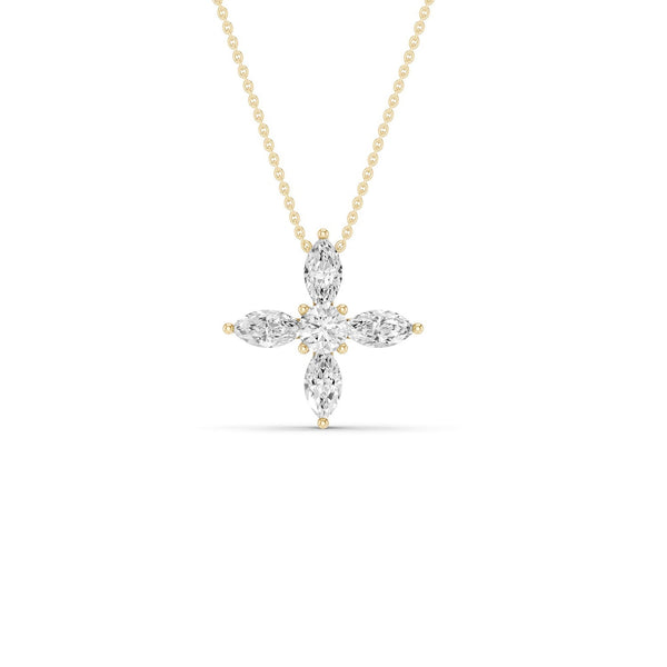 Alyssa Eternal Marquise Necklace