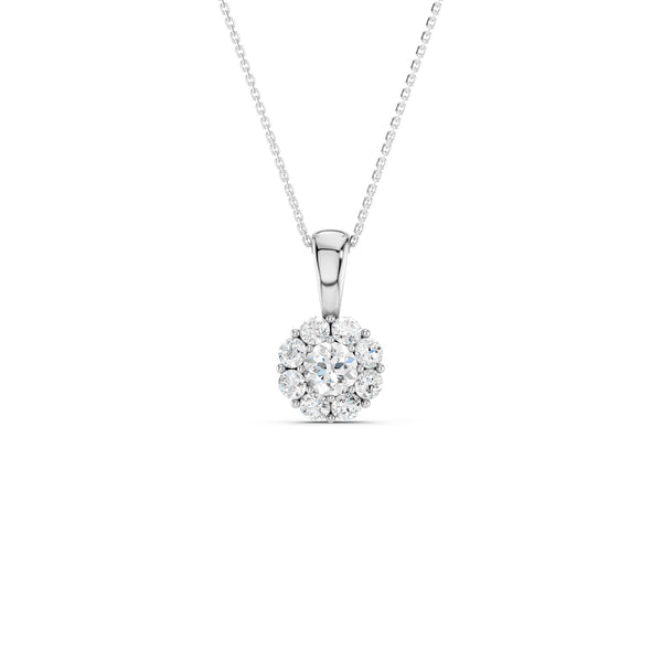 Radiant Halo Pendant