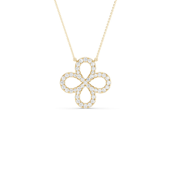 Clover-Infinity Pendant Necklace