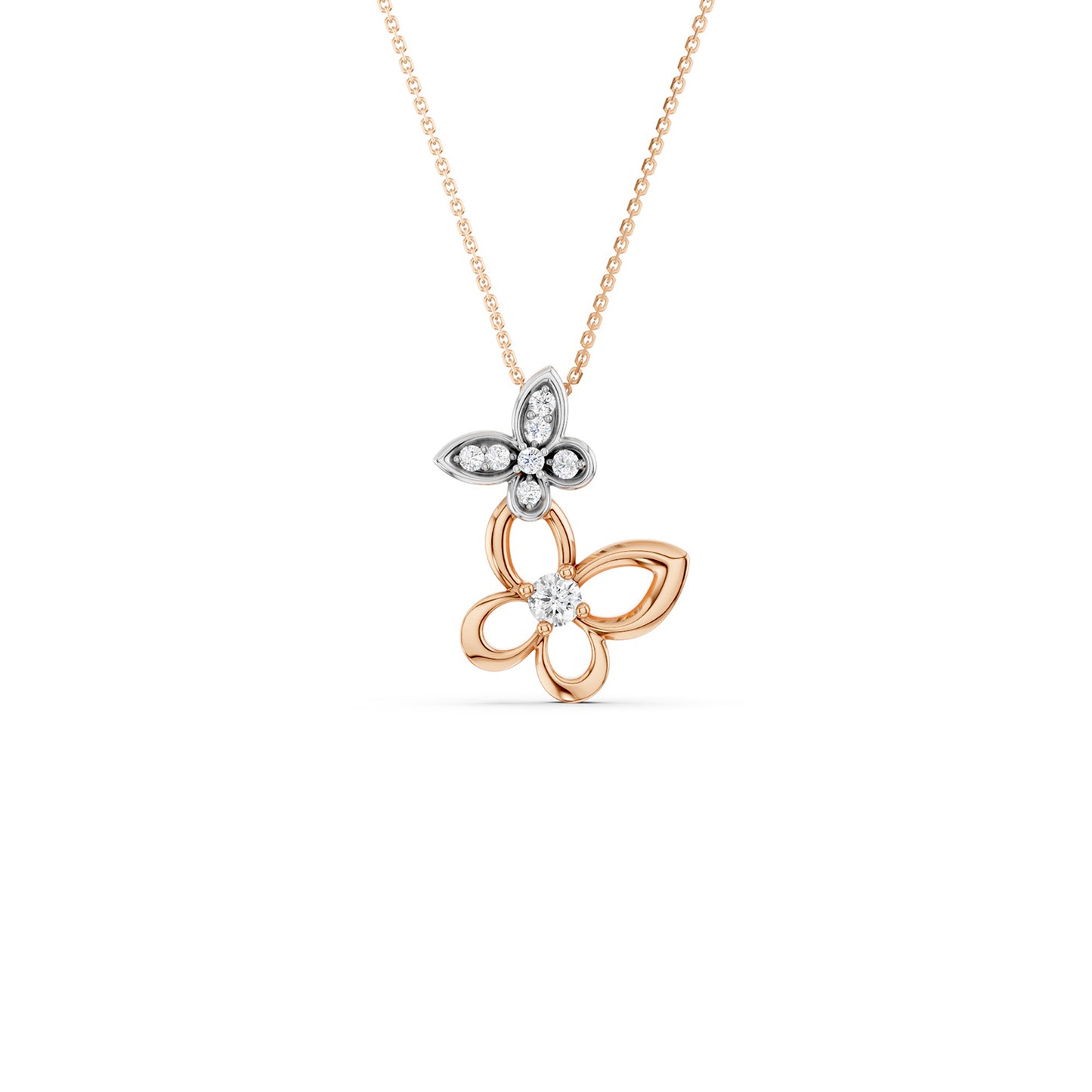 Entwined Butterfly Pendant
