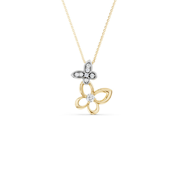 Entwined Butterfly Pendant