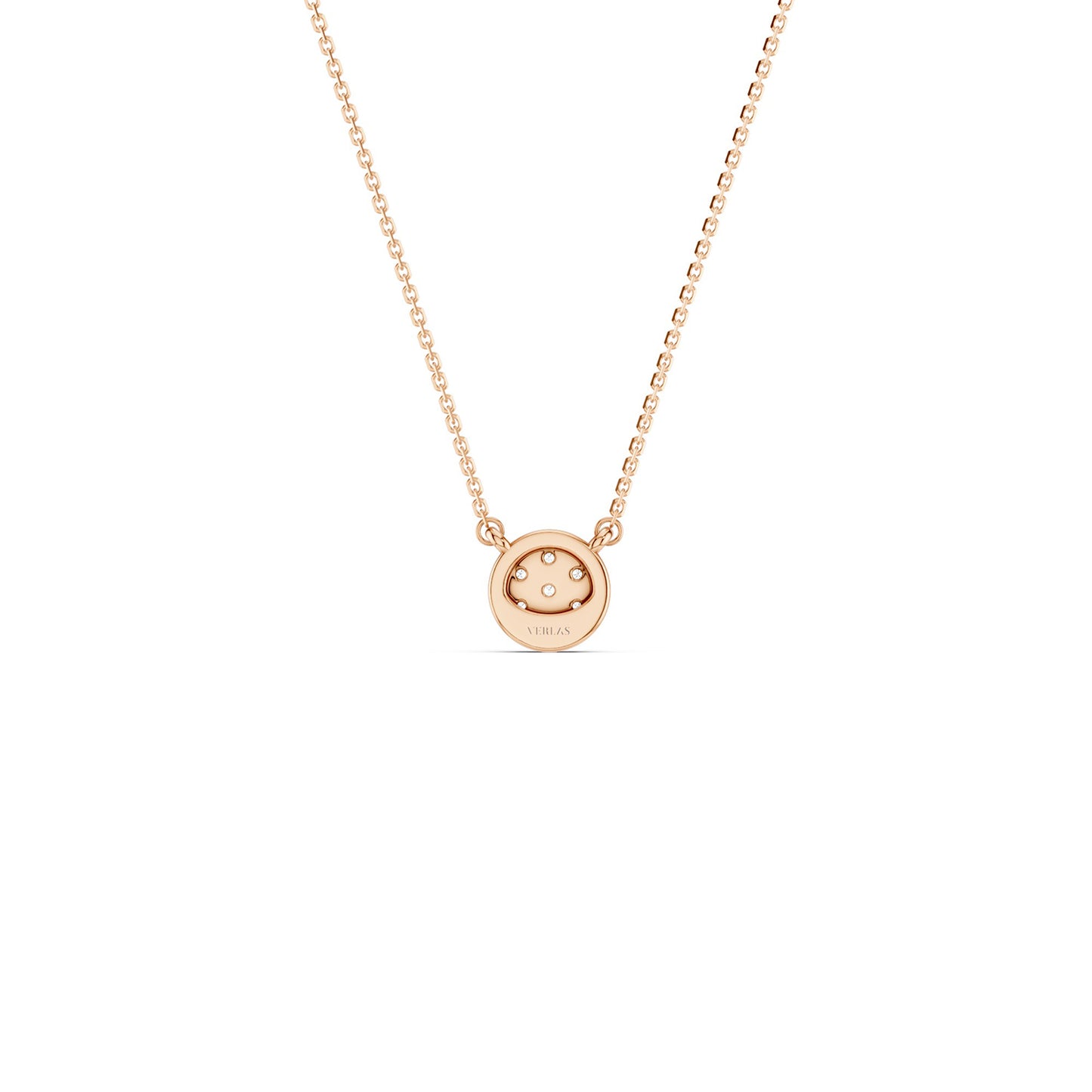 Classic Cluster Round Necklace