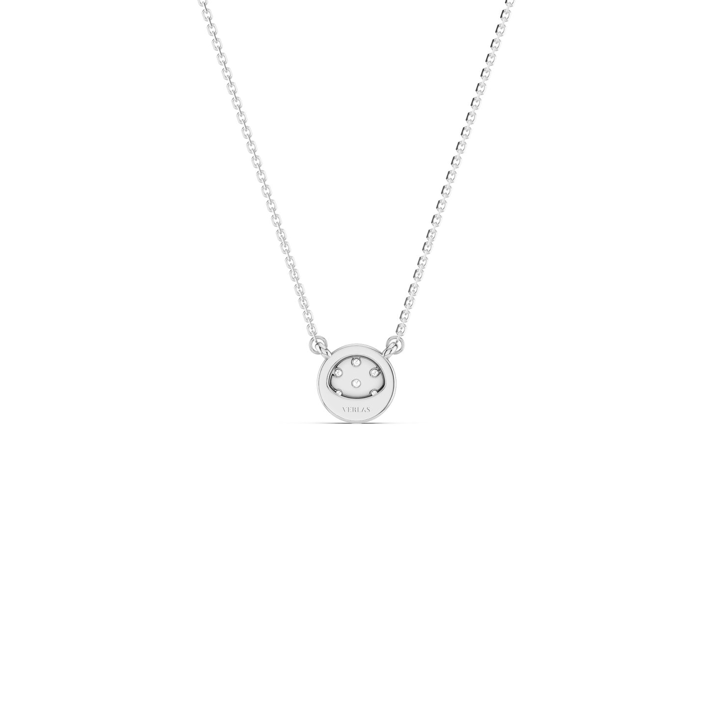 Classic Cluster Round Necklace