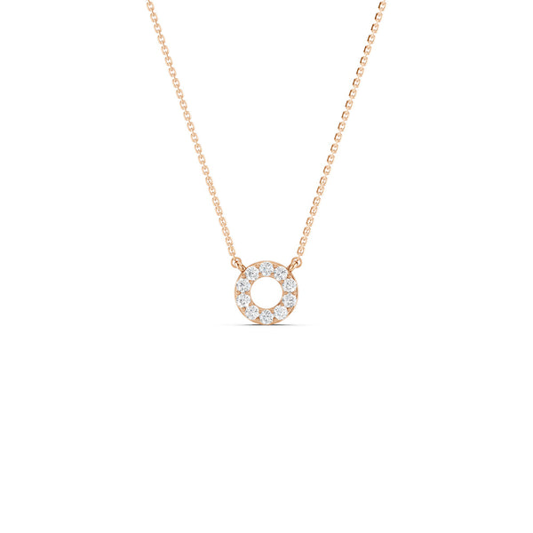 Halo Circle Necklace