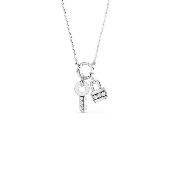 Lock and Key Necklace