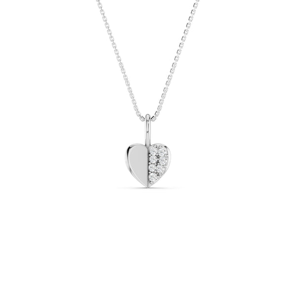 Split Heart Pendant