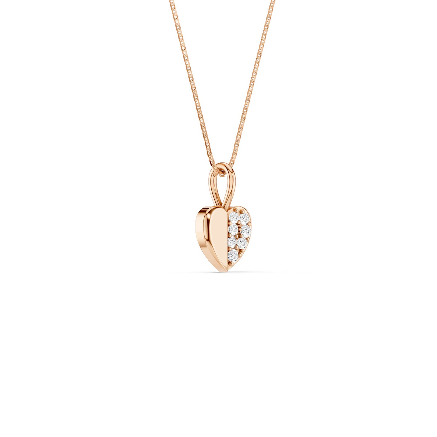 Split Heart Pendant