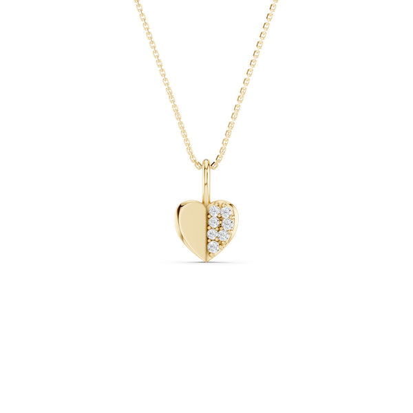 Split Heart Pendant