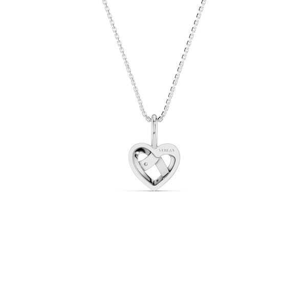 Interwoven Heart Pendant