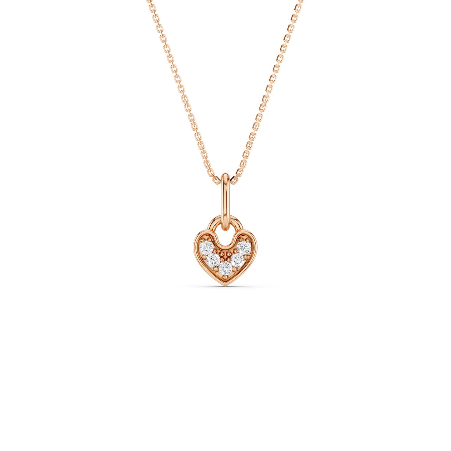 Locked Heart Pendant