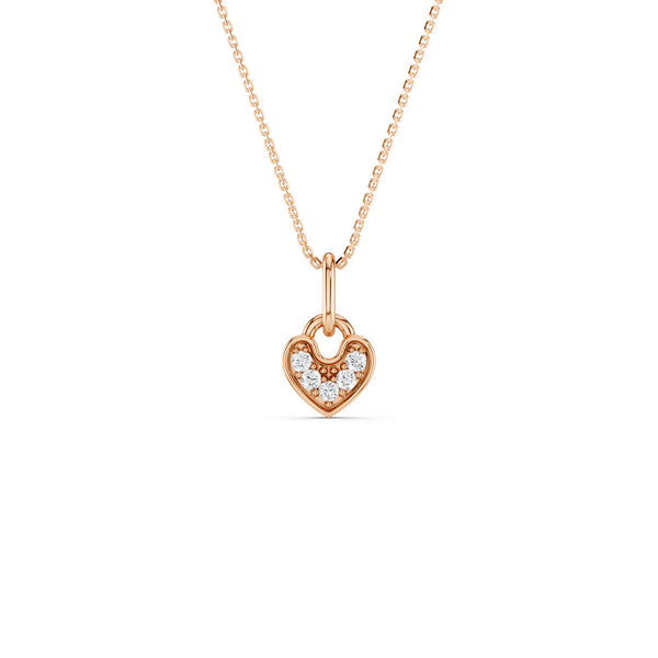 Locked Heart Pendant