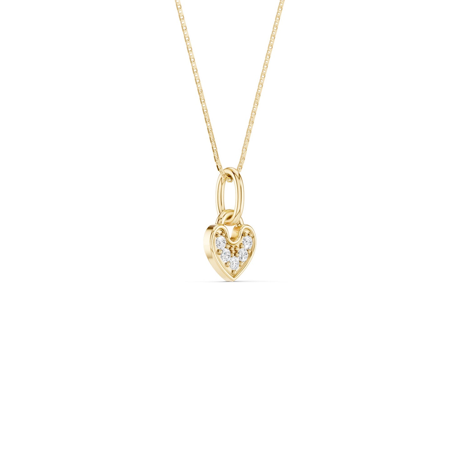 Locked Heart Pendant