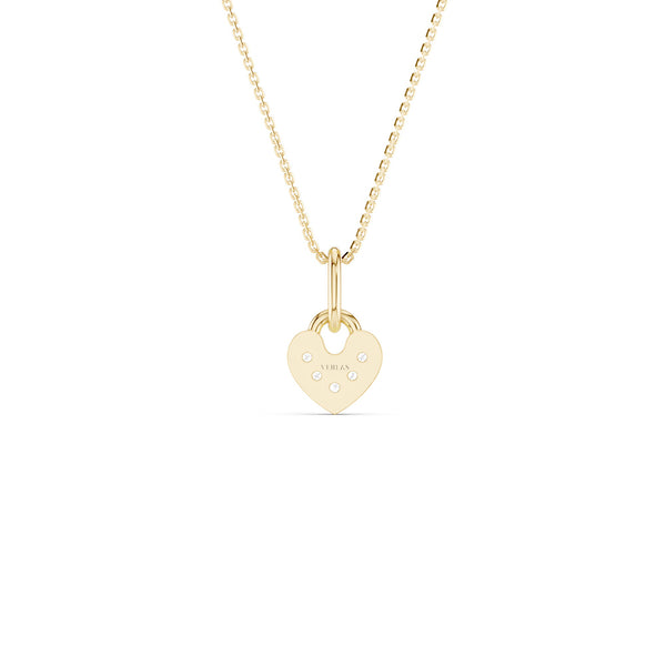 Locked Heart Pendant
