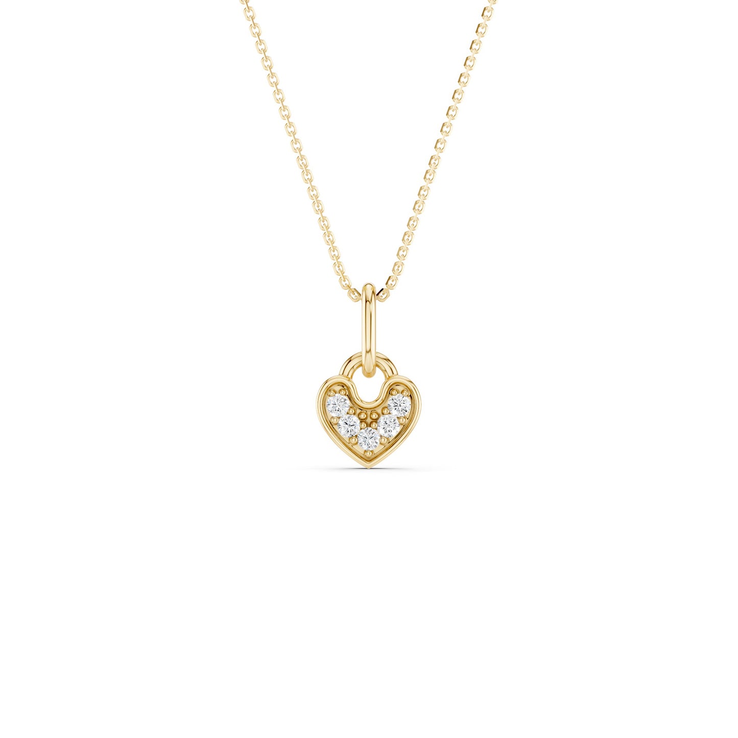 Locked Heart Pendant
