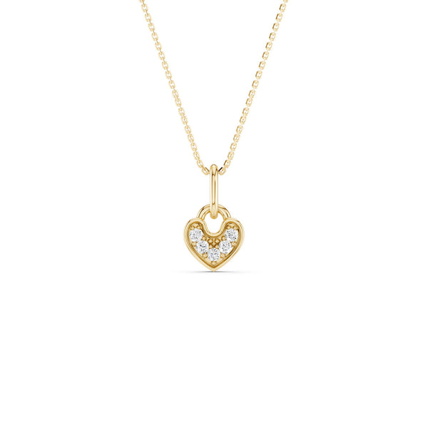 Locked Heart Pendant