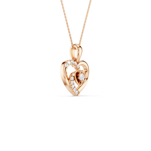 Double Heart Pendant