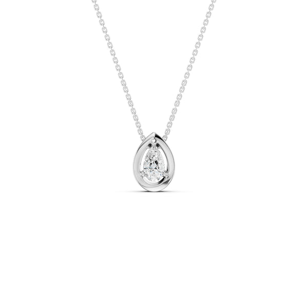 Dewdrop Solitaire Pendant