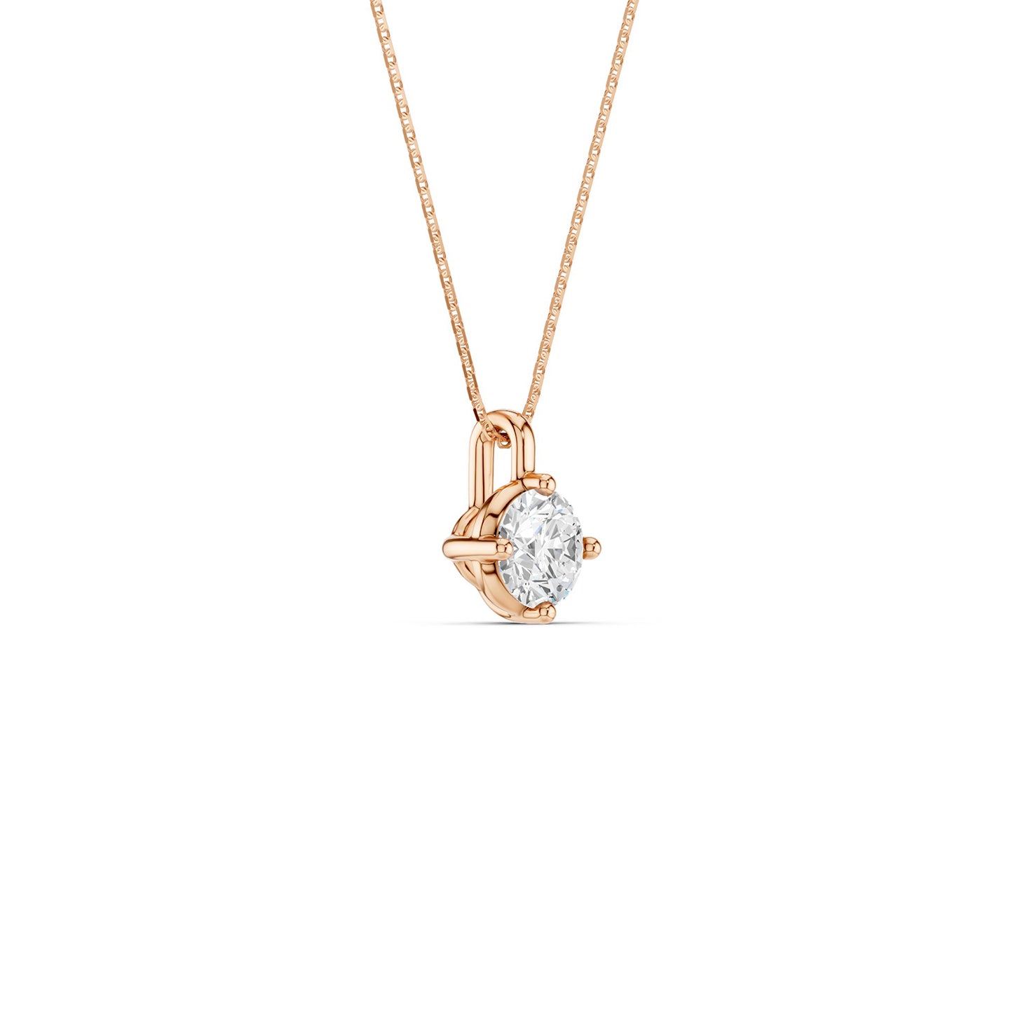 Round Diamond Pendant