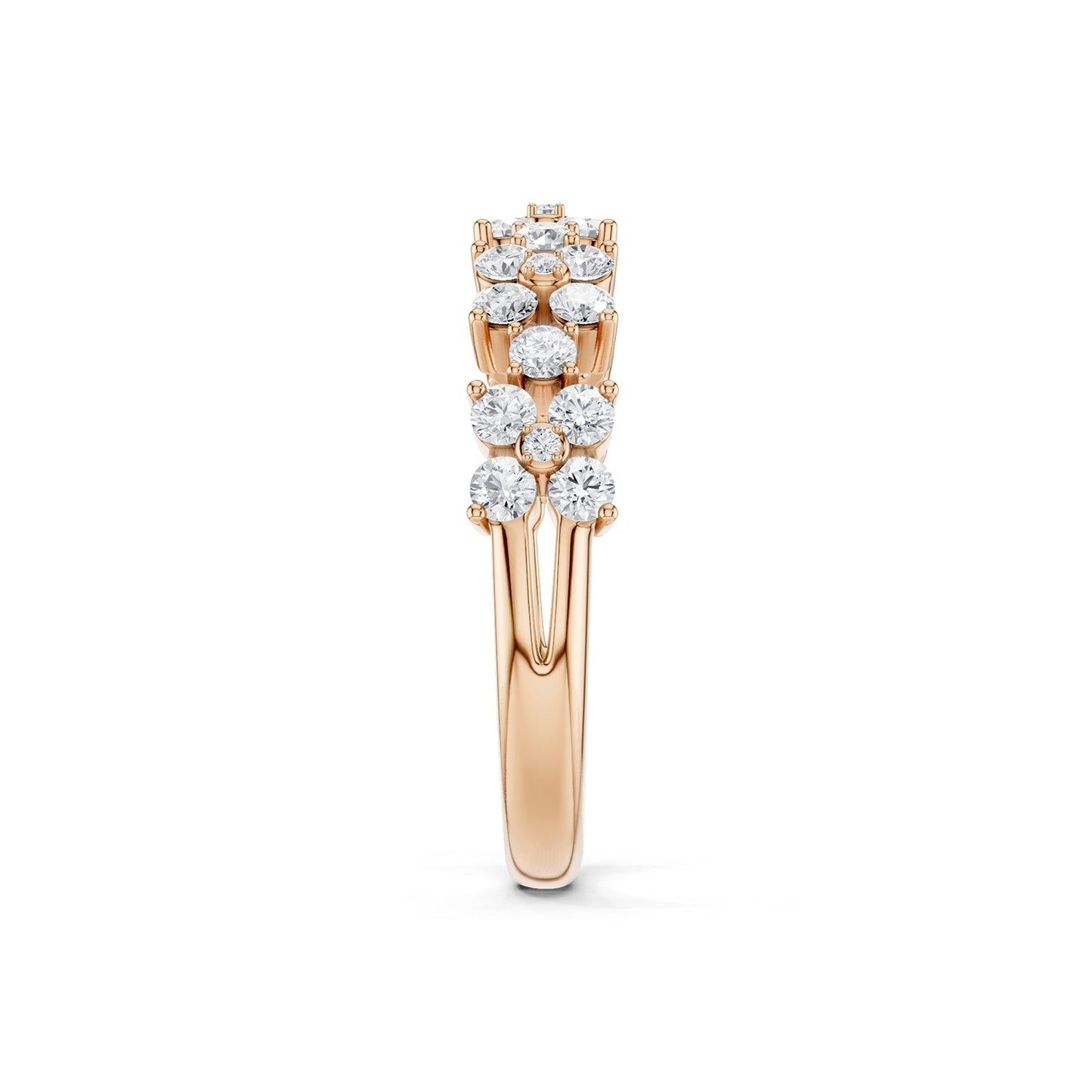 Alyssa Radiant Bloom Diamond Ring