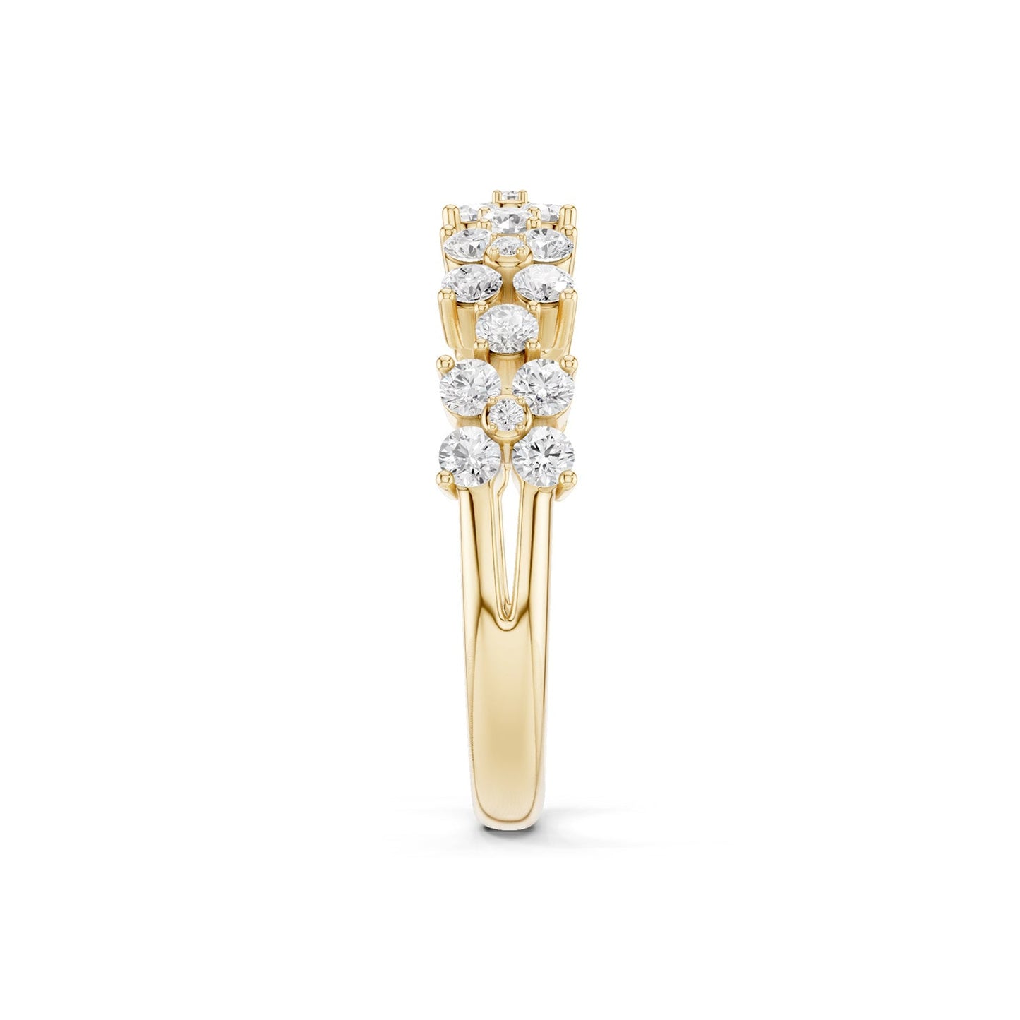 Alyssa Radiant Bloom Diamond Ring