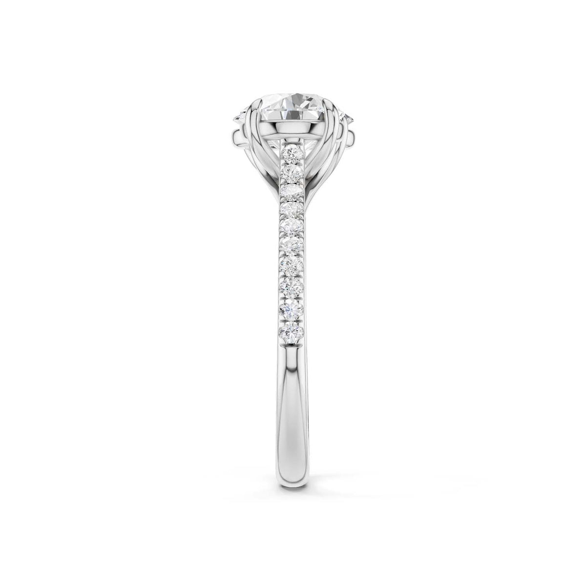 Round Oval Toi-et-Moi Signature Ring