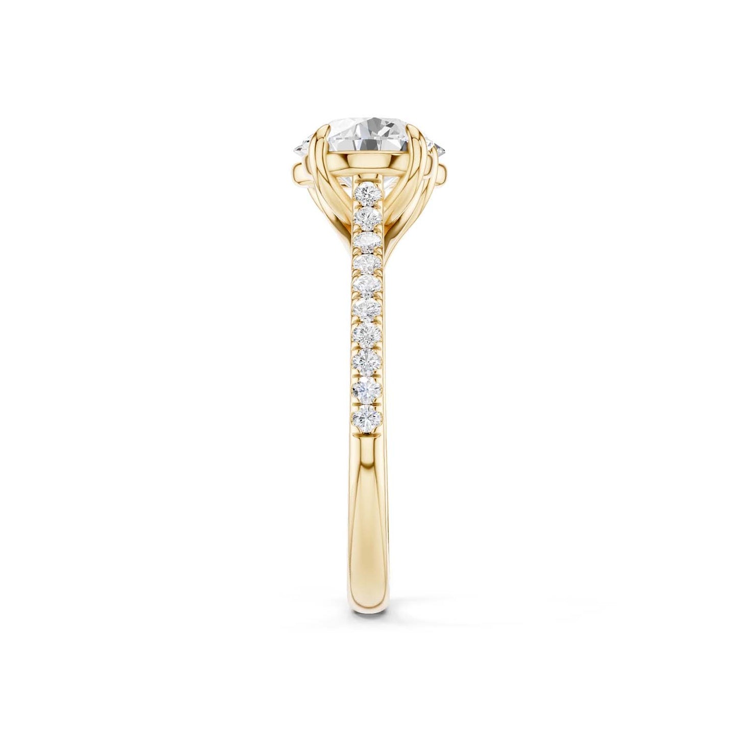 Round Oval Toi-et-Moi Signature Ring