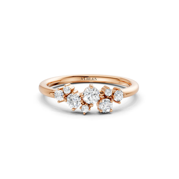 Celestial Cluster Diamond Ring