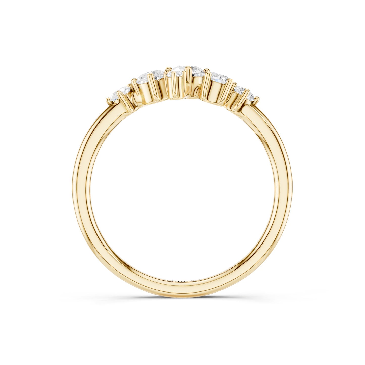 Celestial Cluster Diamond Ring