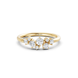 Celestial Cluster Diamond Ring