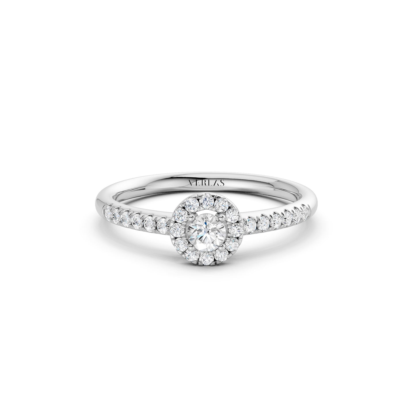 Signature Round Halo Ring