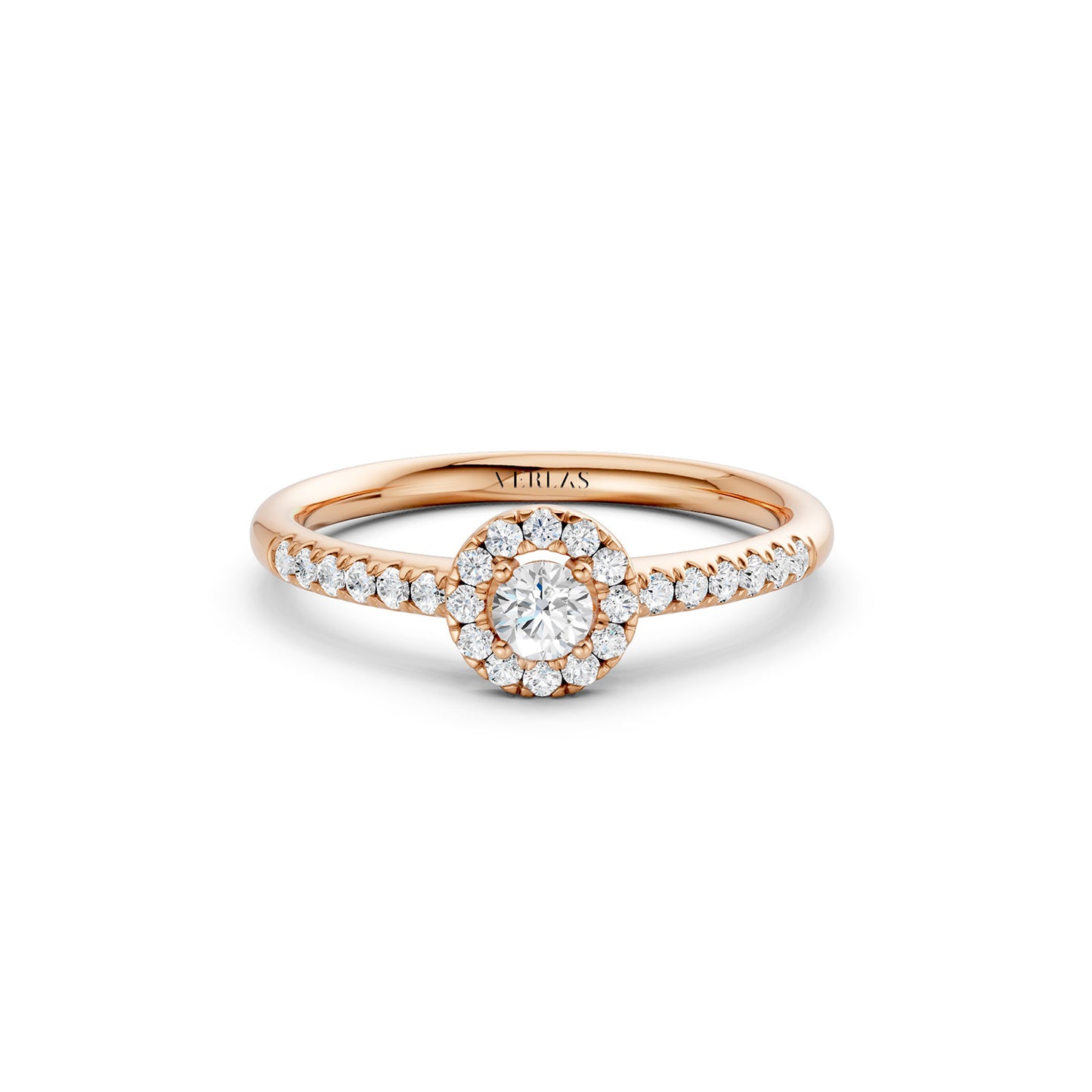 Signature Round Halo Ring