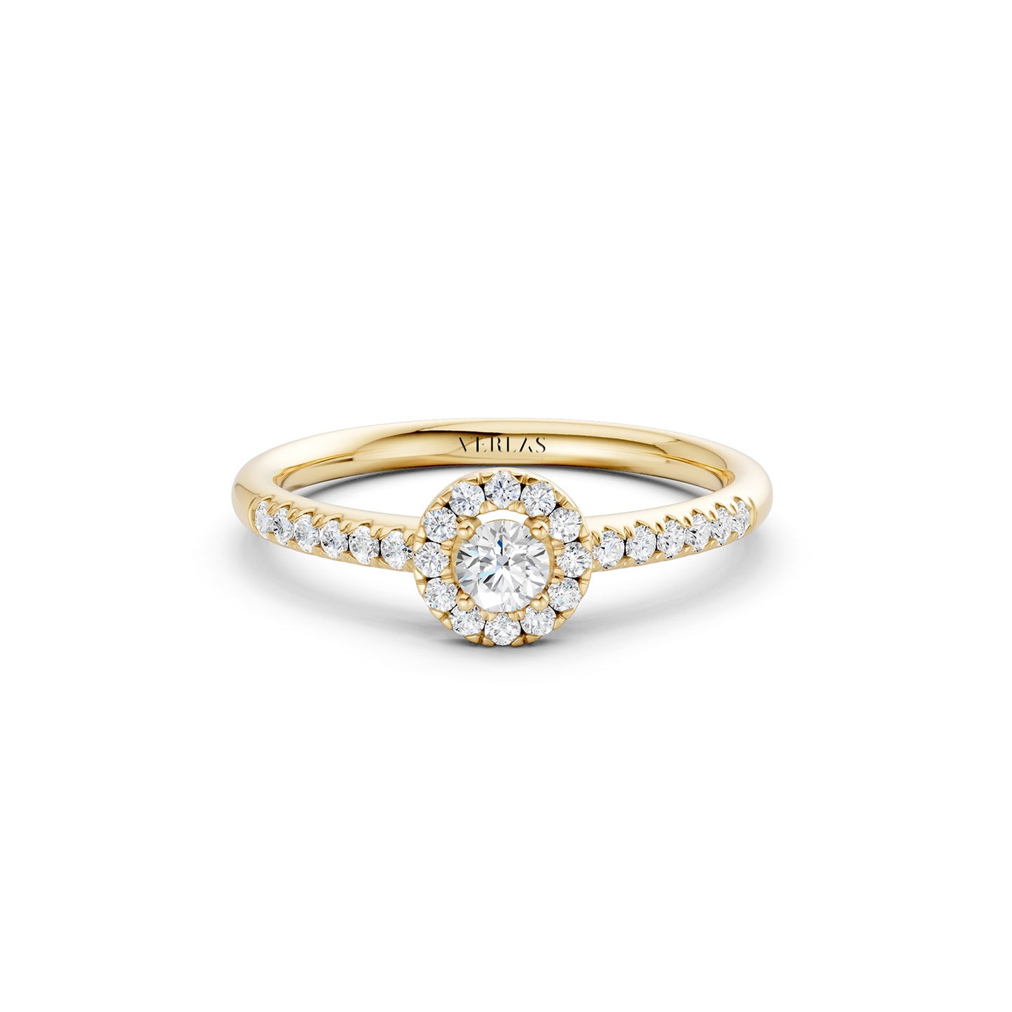 Signature Round Halo Ring