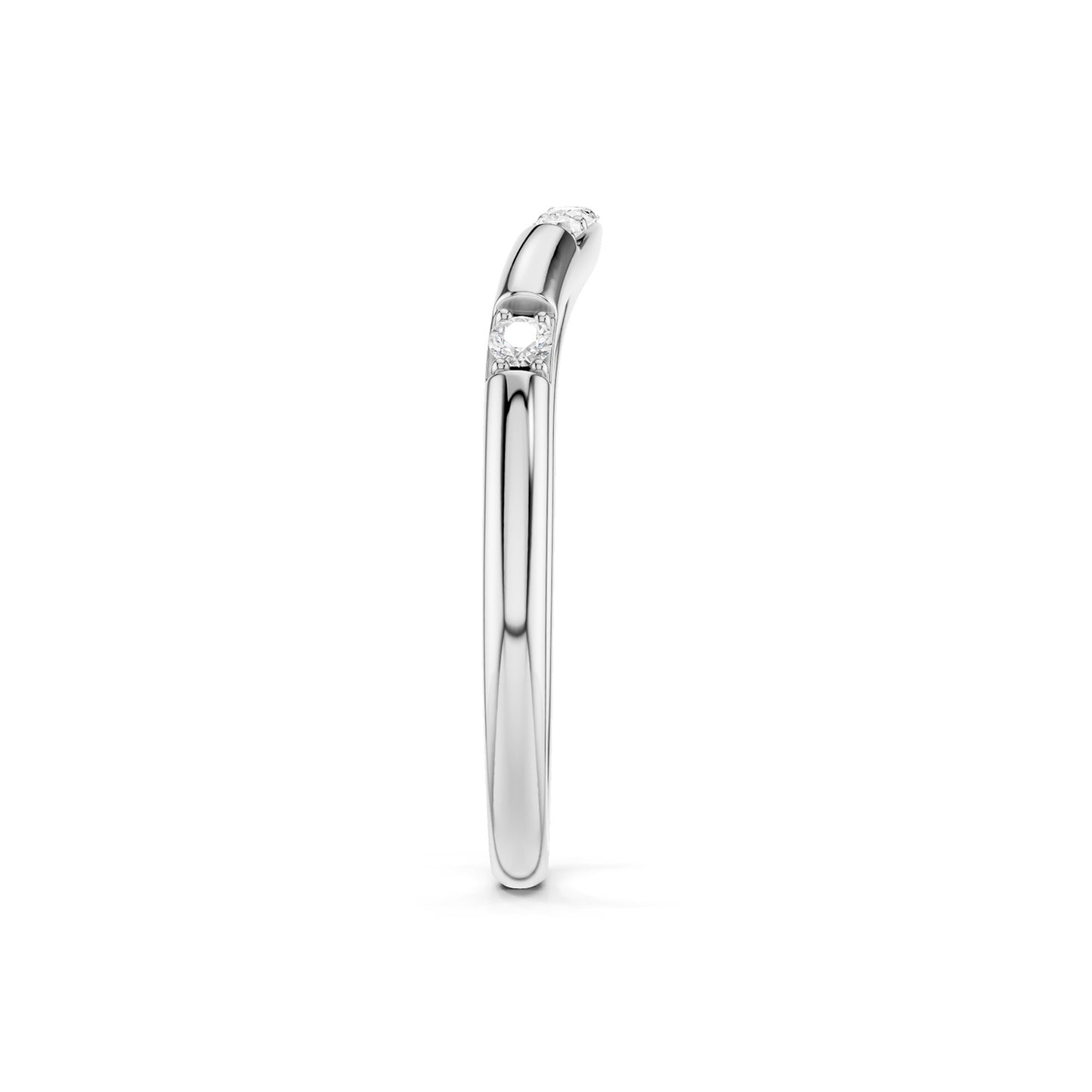 Chevron Curve Ring