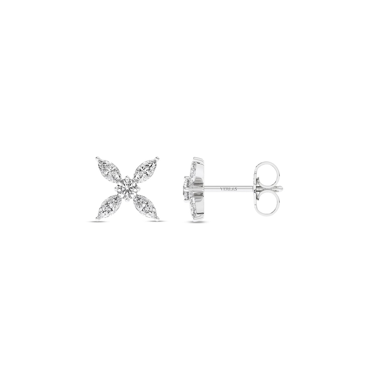 Alyssa Marquise Diamond Studs