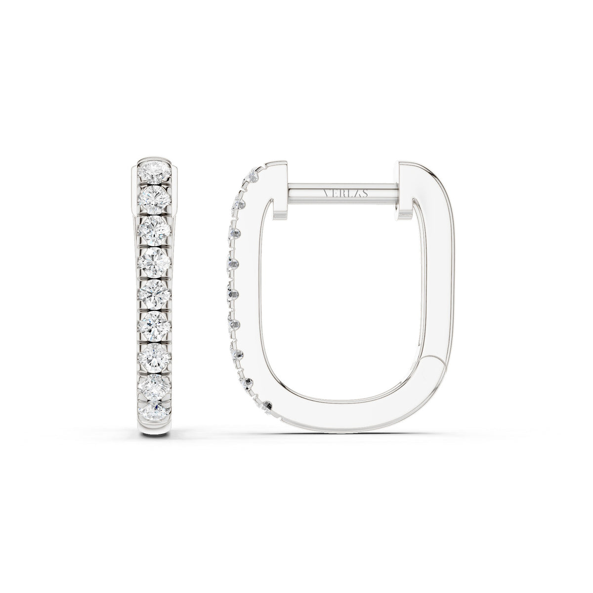 U Shape Huggie Hoops