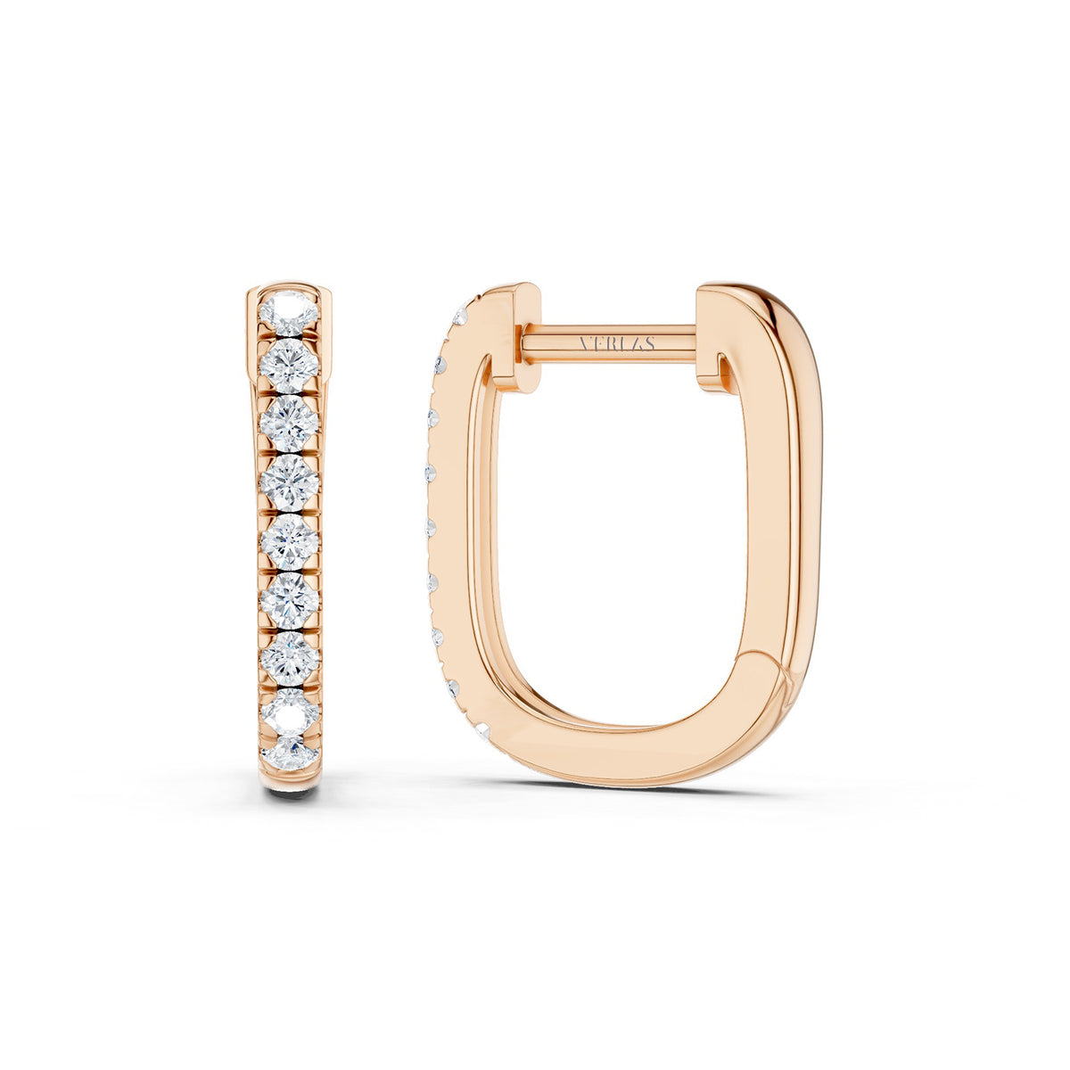 U Shape Huggie Hoops