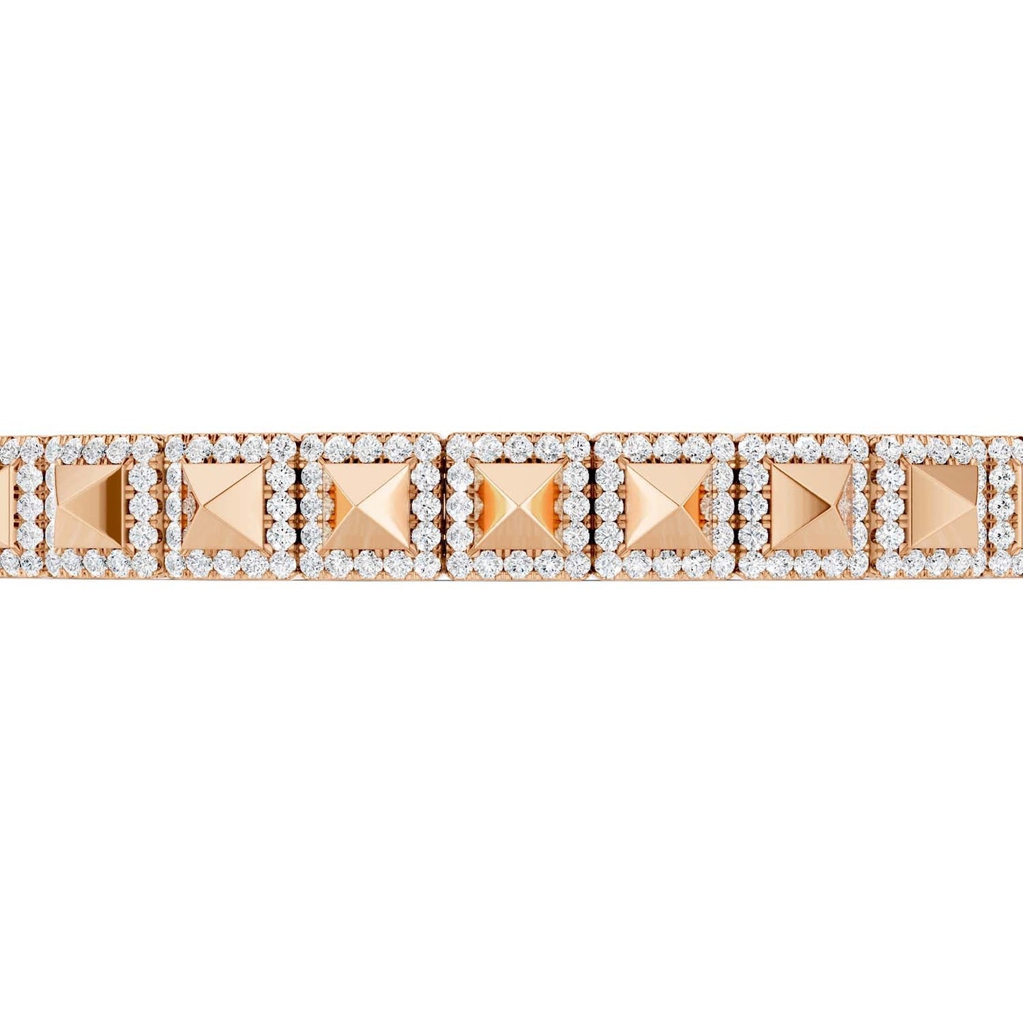 Zenyth Pyramid Luxe Geometric Bangle