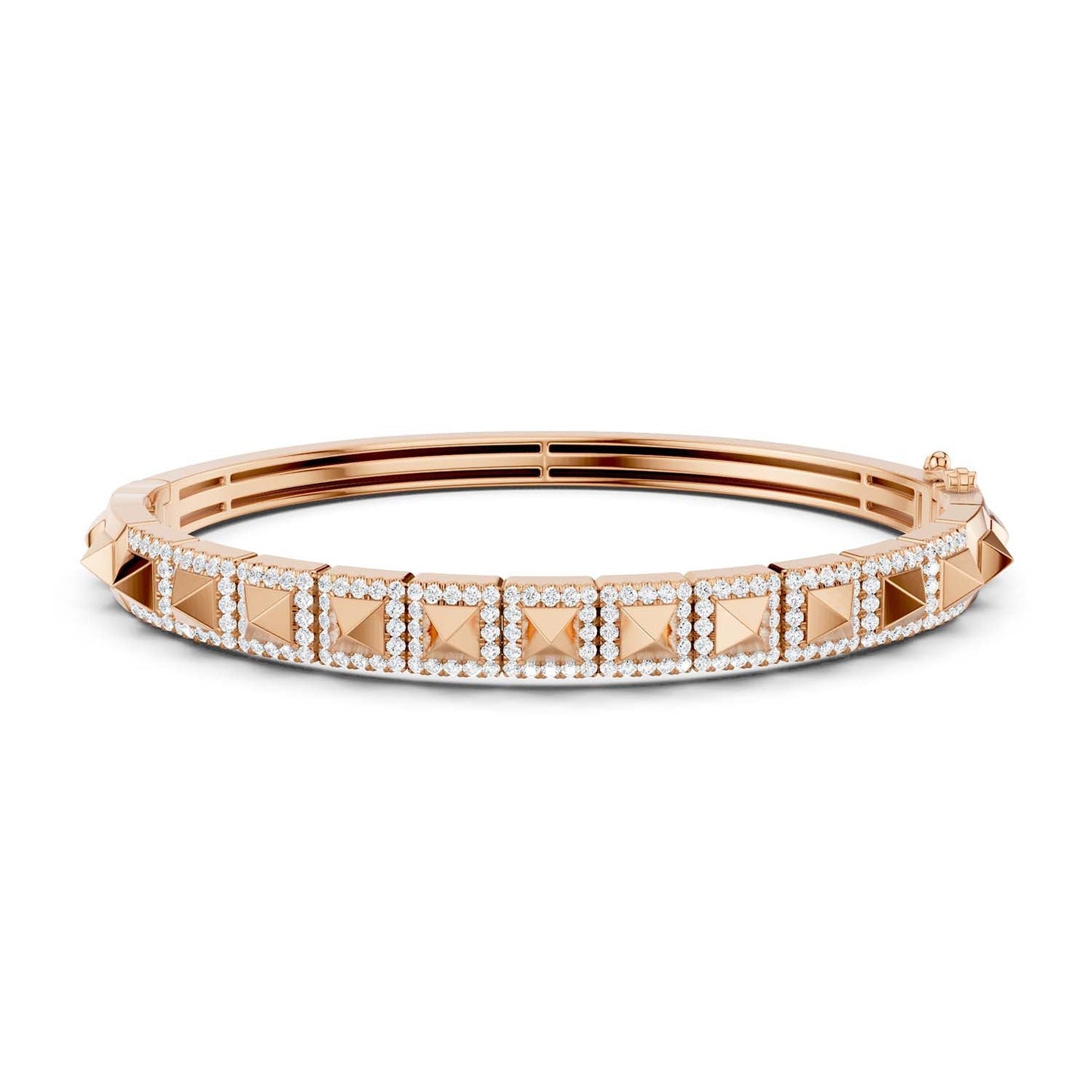 Zenyth Pyramid Luxe Geometric Bangle