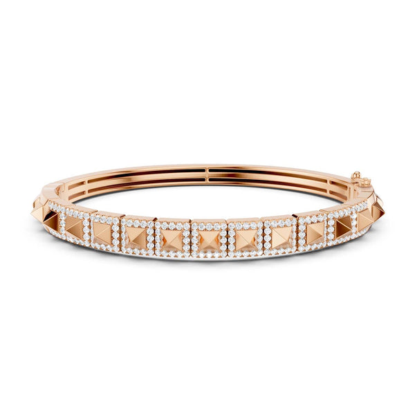 Zenyth Pyramid Luxe Geometric Bangle