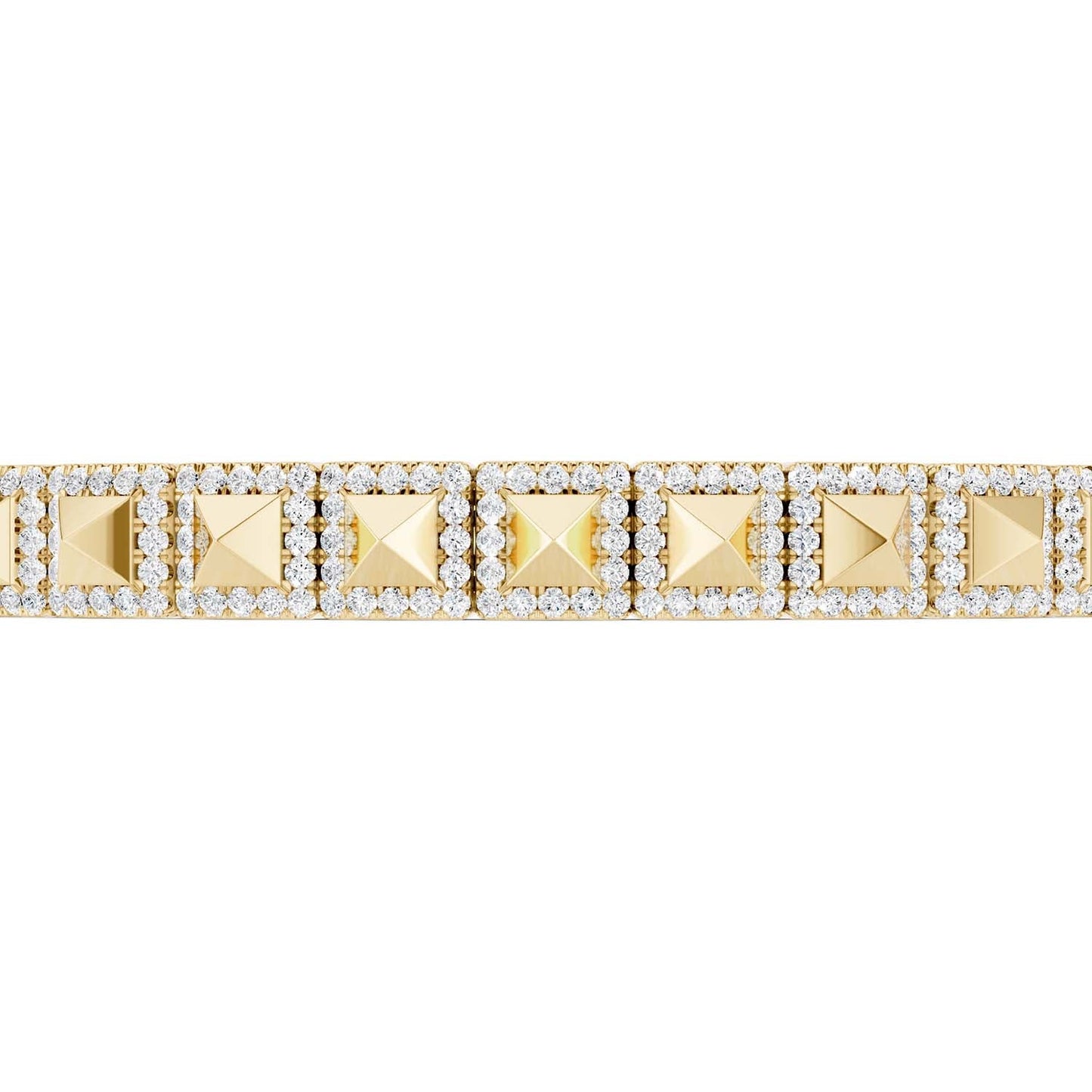 Zenyth Pyramid Luxe Geometric Bangle