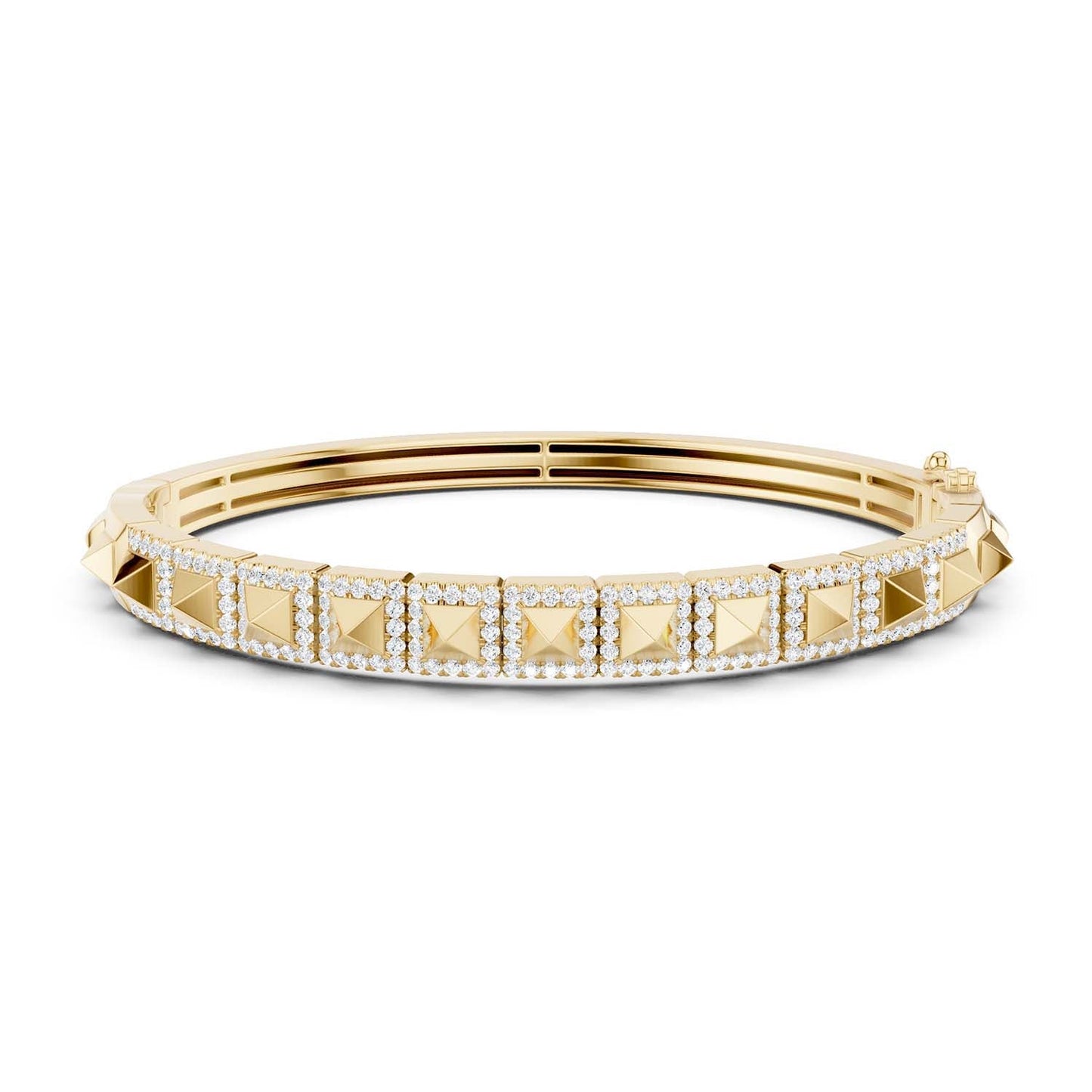 Zenyth Pyramid Luxe Geometric Bangle