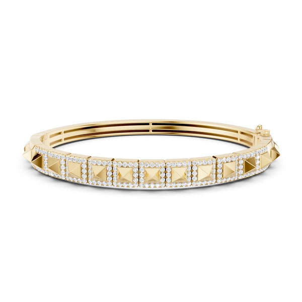 Zenyth Pyramid Luxe Geometric Bangle