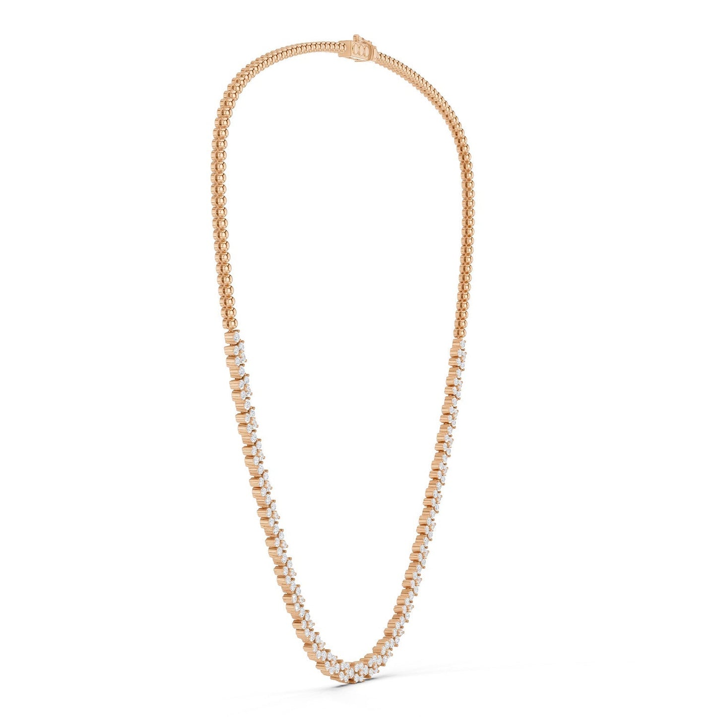 Alyssa Radiant Diamond Tennis Necklace