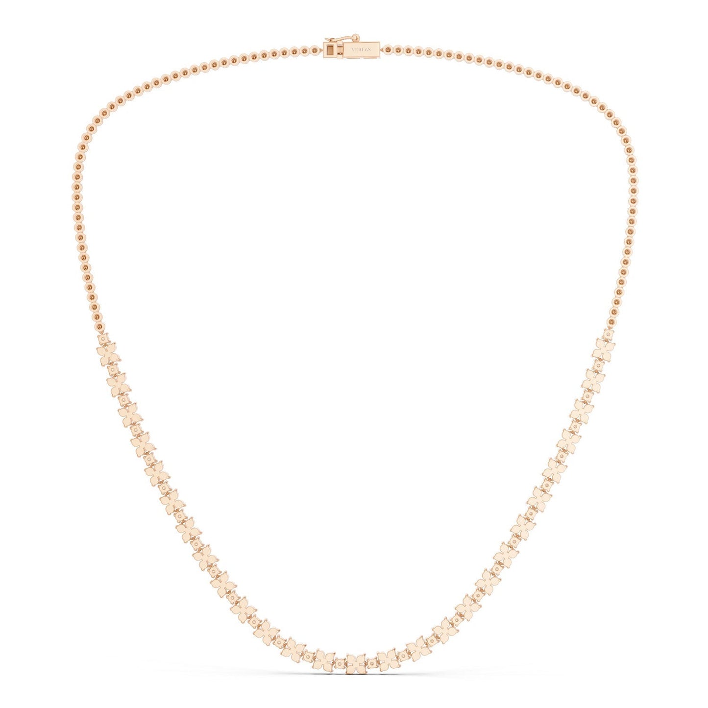 Alyssa Radiant Diamond Tennis Necklace