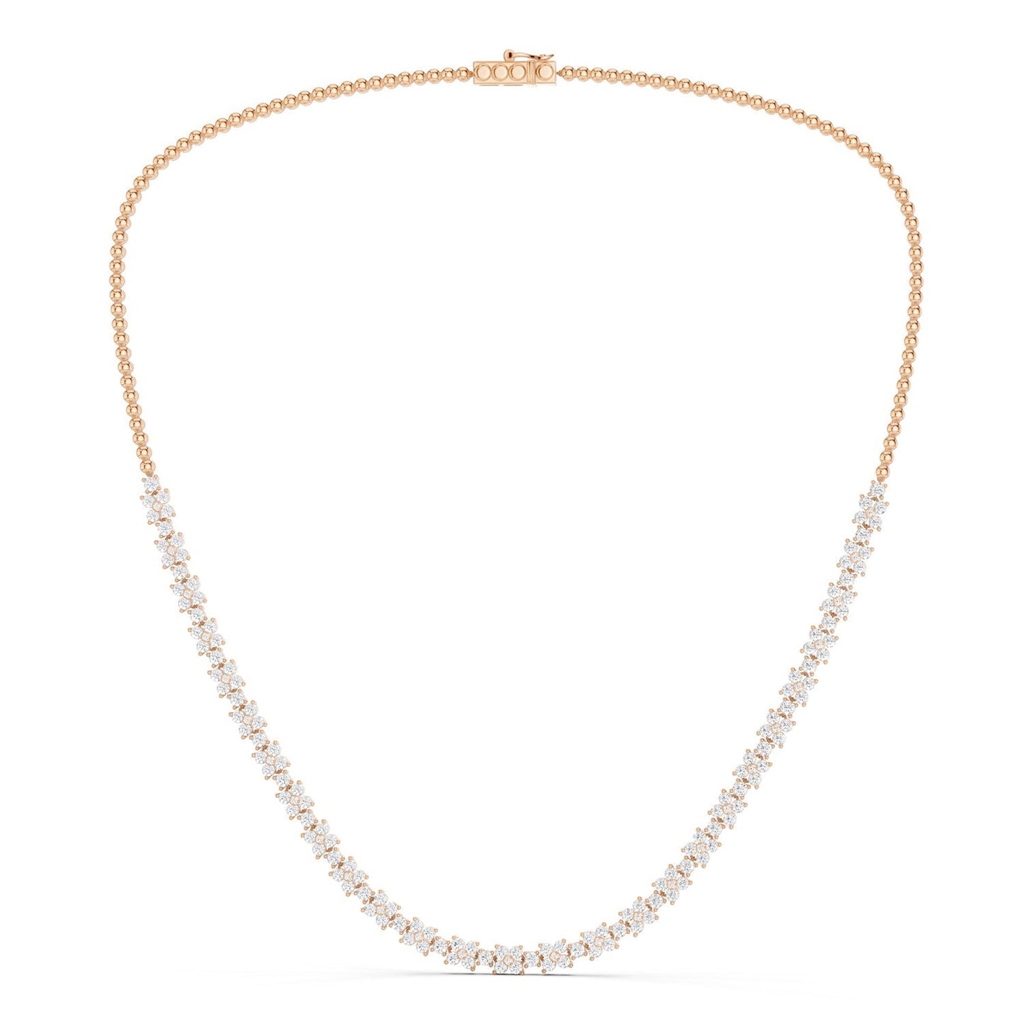 Alyssa Radiant Diamond Tennis Necklace