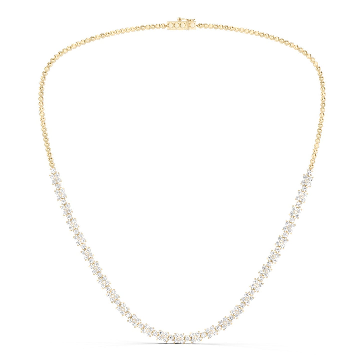 Alyssa Radiant Diamond Tennis Necklace