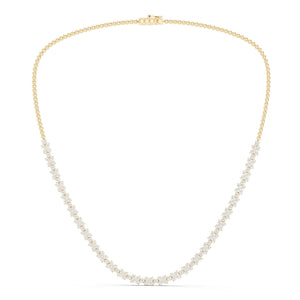 Alyssa Radiant Diamond Tennis Necklace