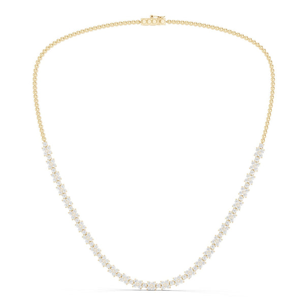 Alyssa Radiant Diamond Tennis Necklace