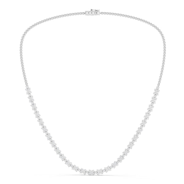 Alyssa Radiant Diamond Tennis Necklace