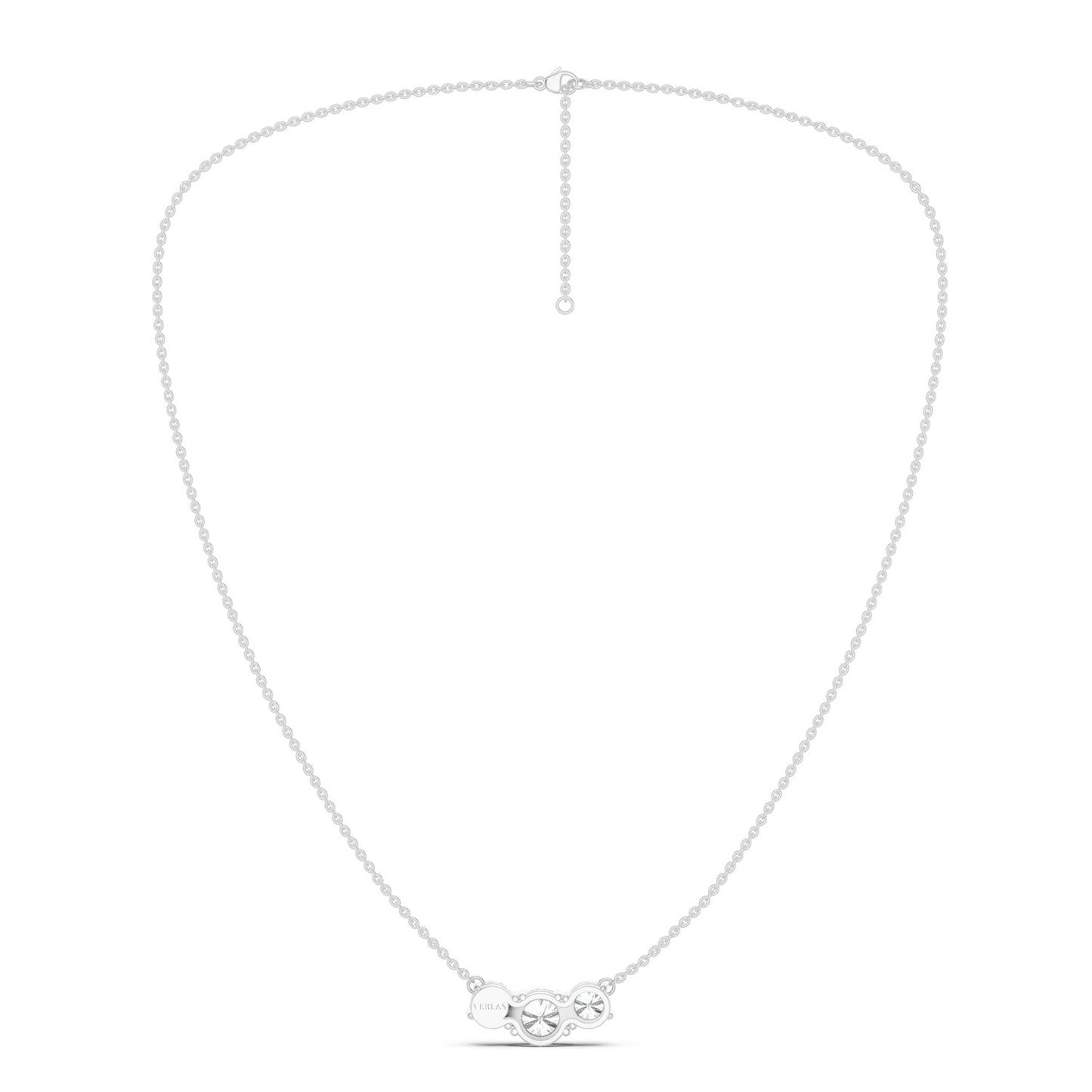 3-Stone Luxe Pendant Necklace